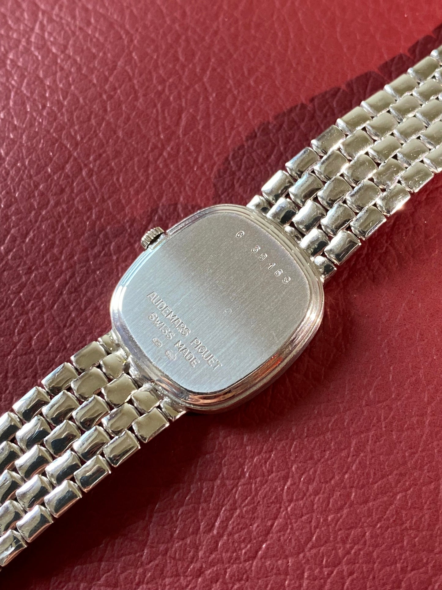 Audemars Piguet Baby Cobra Pave Diamond Ruby Indices