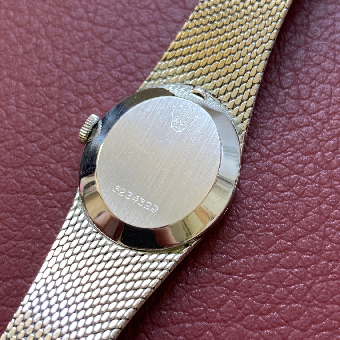 Full - Set Rolex Precision Vintage Ladies' Watch 18k White Gold 1973 - PM VINTAGE WATCHES -