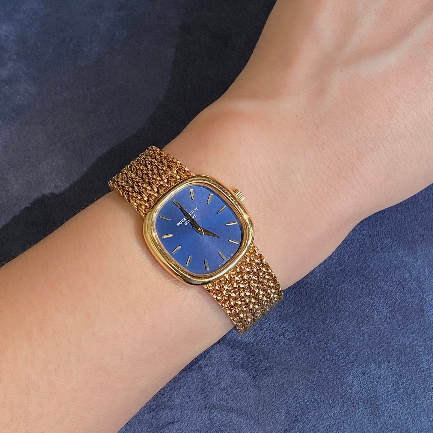 Patek Philippe Golden Ellipse 4223/4 Sigma Dial Manual Winding 18k YG - PM Vintage Watches - Patek Philippe