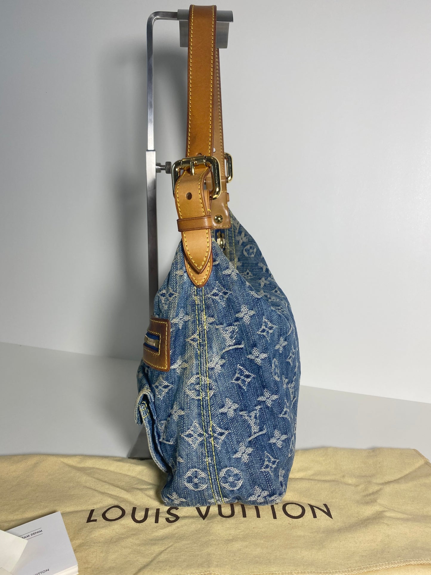 Louis Vuitton Denim Baggy PM - PM Vintage - Louis Vuitton