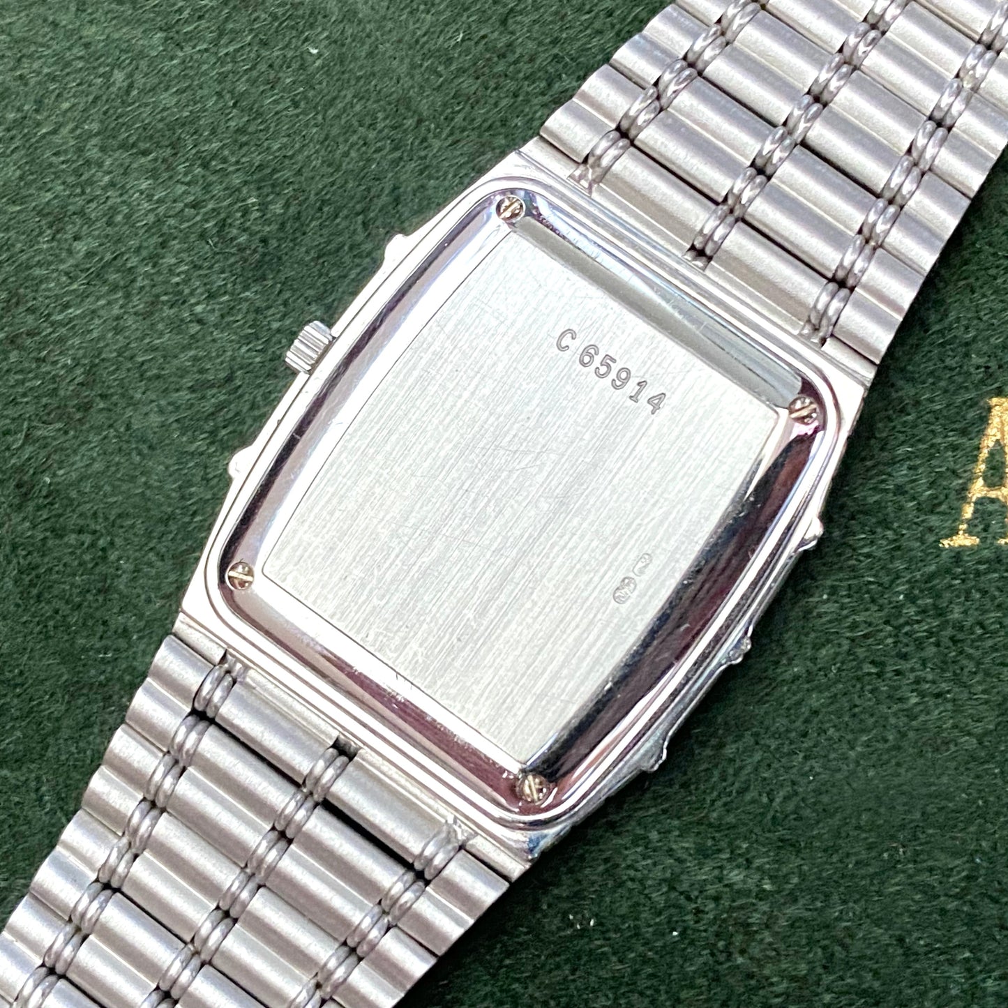 Audemars Piguet Bamboo AP Logo Dial 18K White Gold - PM Vintage Watches - Audemars Piguet
