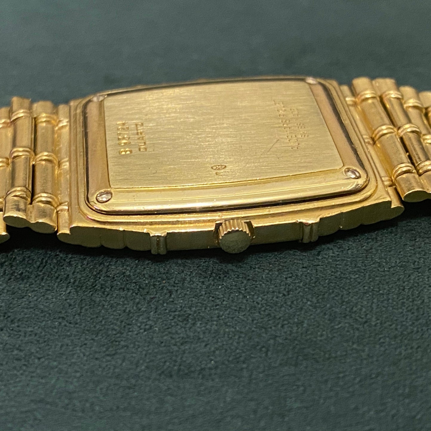 Audemars Piguet Bamboo Paved Diamond QZ Watch - PM Vintage Watches -