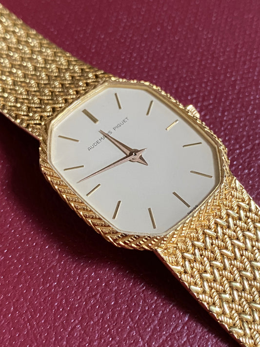 Audemars Piguet Octagonal 18K YG Vintage Watch - PM Vintage Watches - Audemars Piguet
