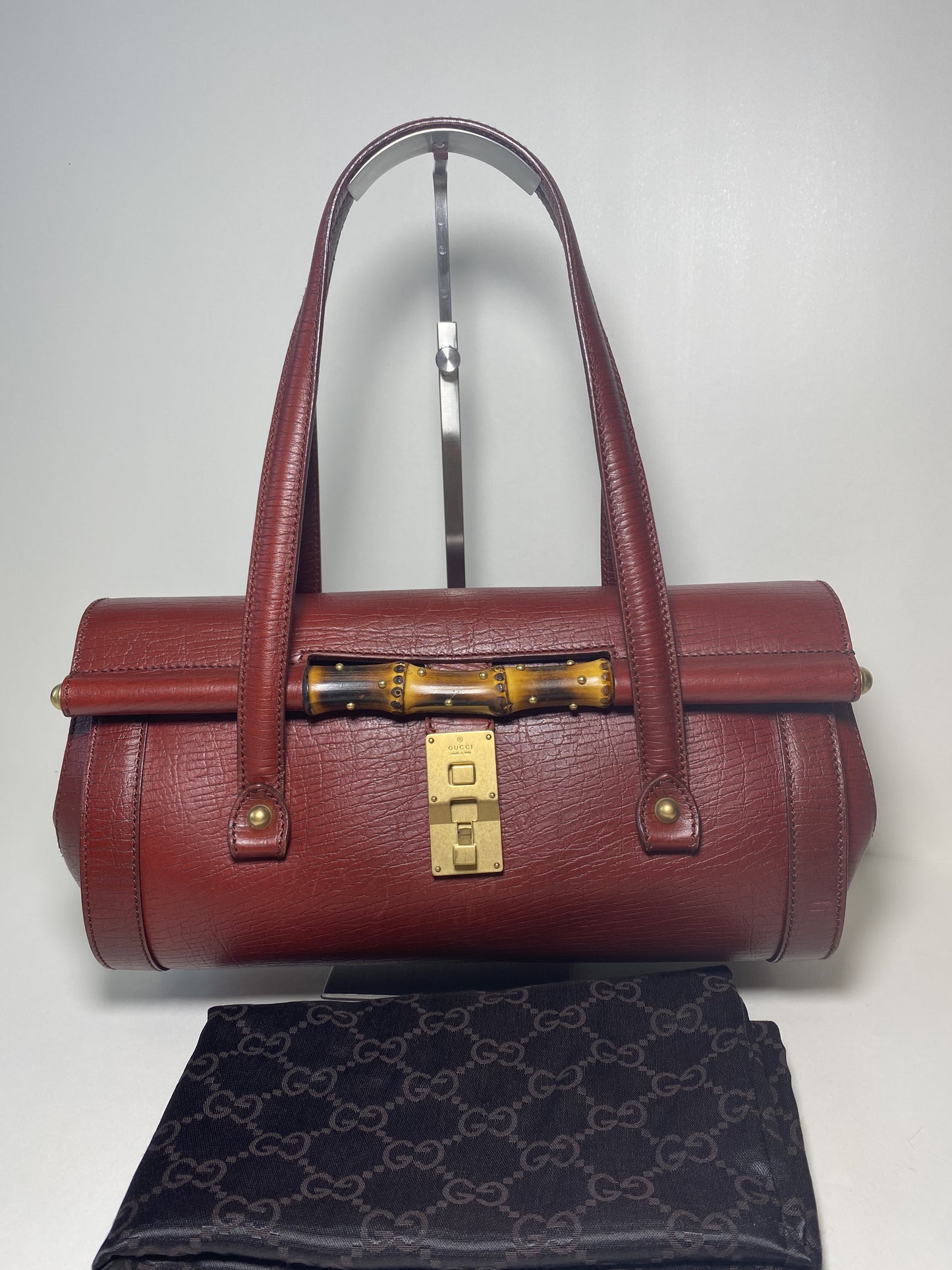 Gucci & Tom Ford Bamboo Bullet Shoulder bag - PM Vintage - Gucci