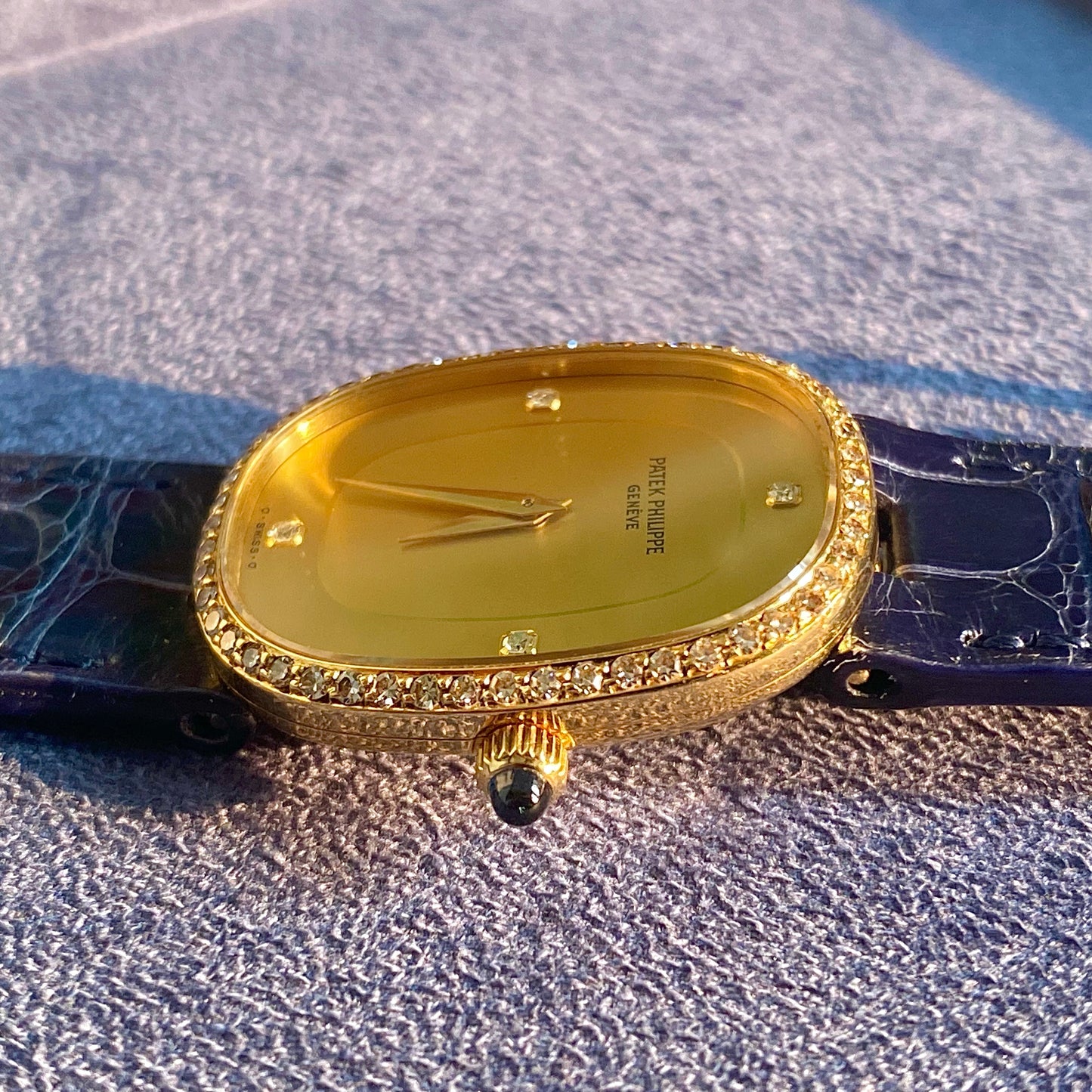 Patek Philippe Golden Ellipse 4382 Champagne Dial 18K Yellow Gold - PM VINTAGE WATCHES - Patek Philippe