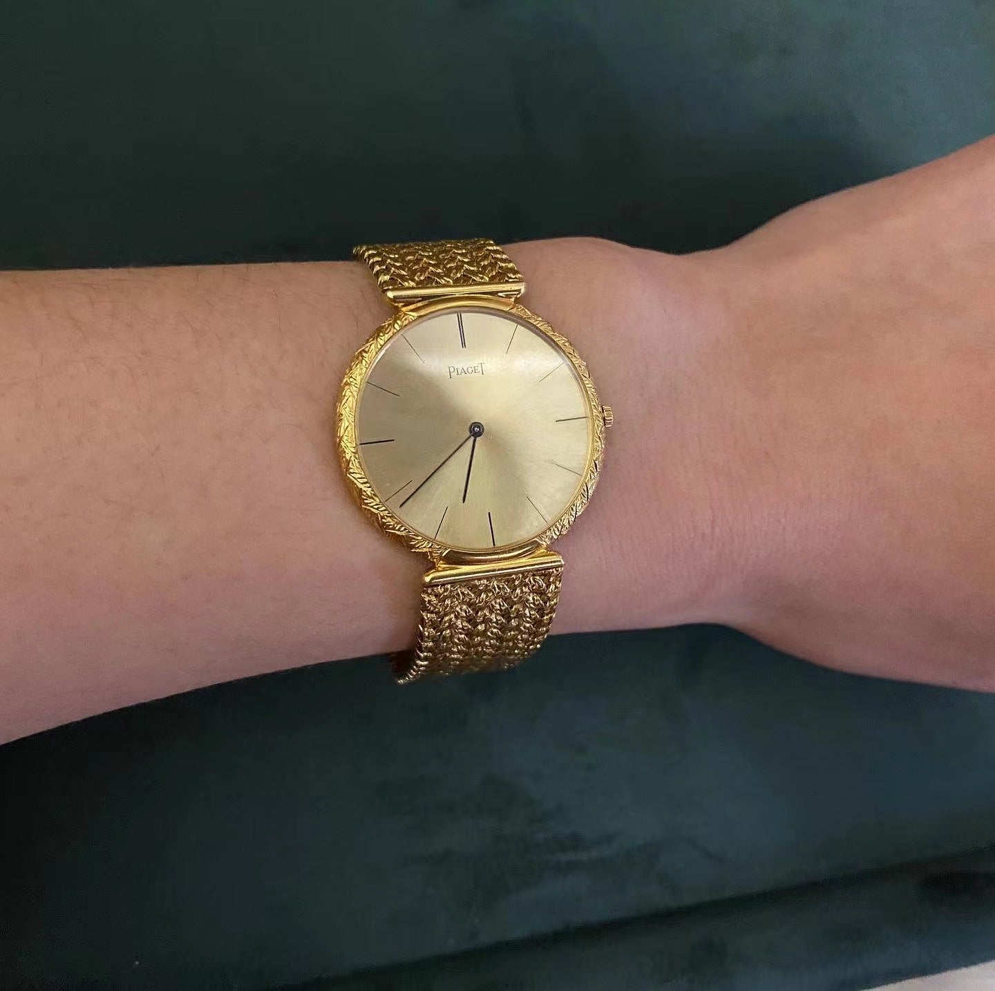 Piaget Vintage Gold Watch Unisex - PM Vintage Watches - Piaget
