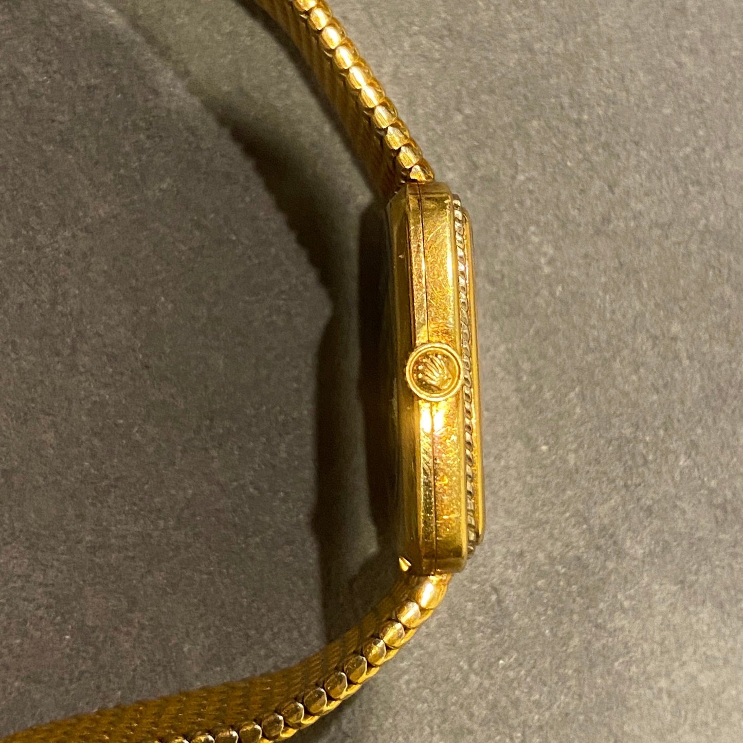 Rolex Cellini 4339 18k Yellow Gold Lady's Watch - PM Vintage Watches - Rolex