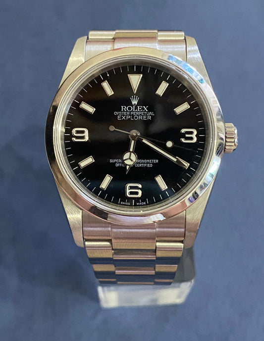 Rolex Explorer 114270 Men's Watch 36mm Automatic - PM Vintage Watches - Rolex