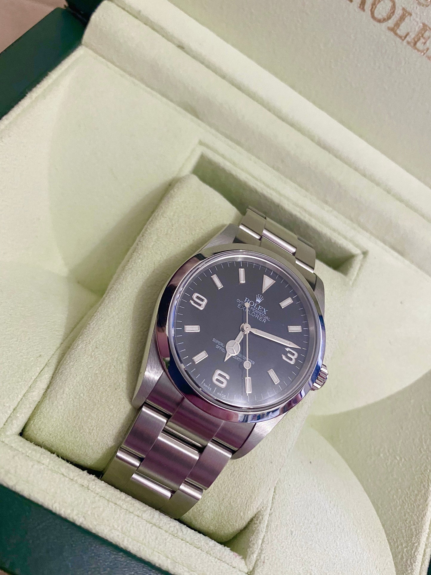 Rolex Explorer 114270 Men's Watch 36mm Automatic - PM Vintage Watches - Rolex