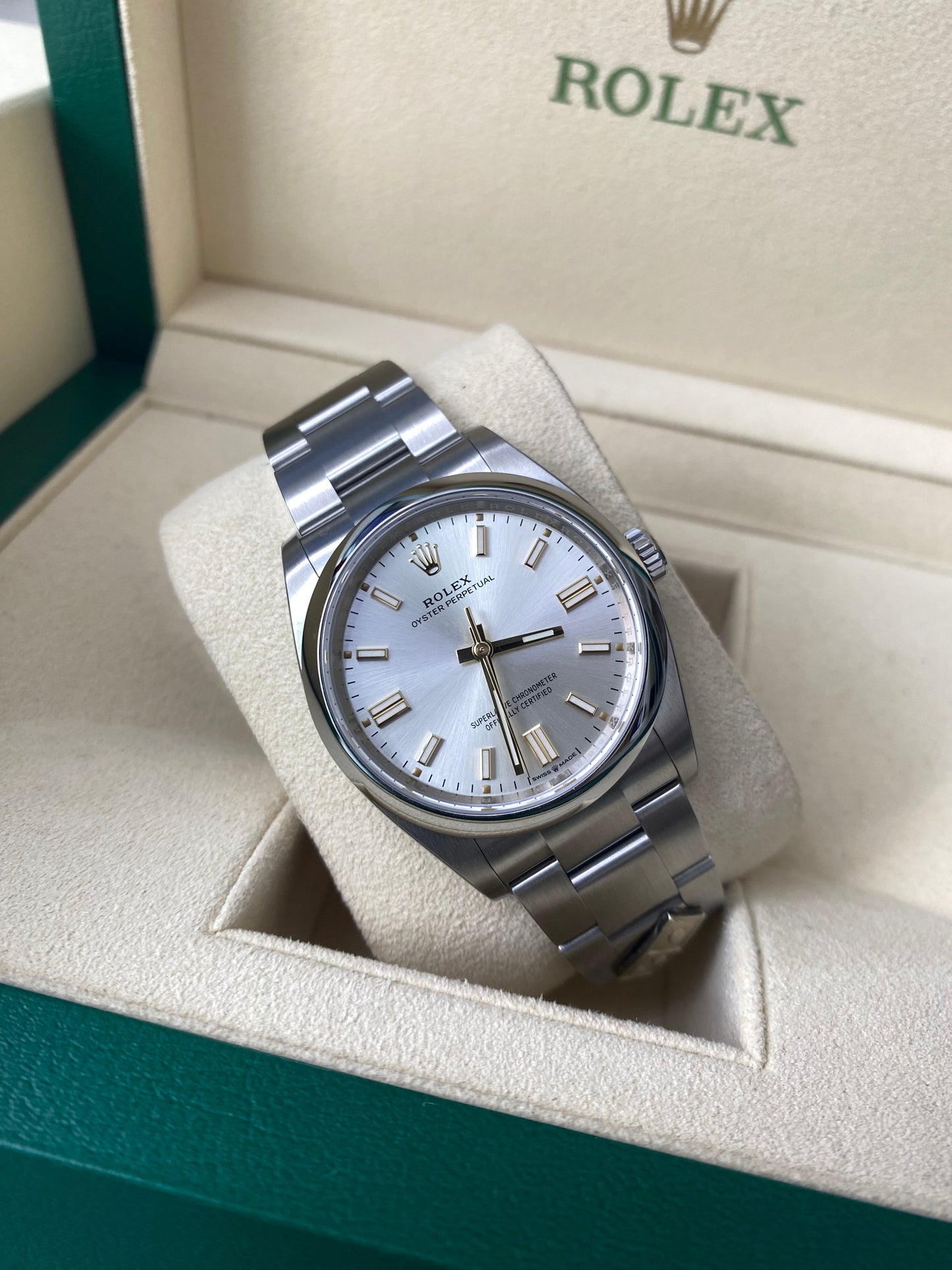 Rolex Oyster Perpetual Dominos Pizza 126000 - PM Vintage Watches - Rolexx