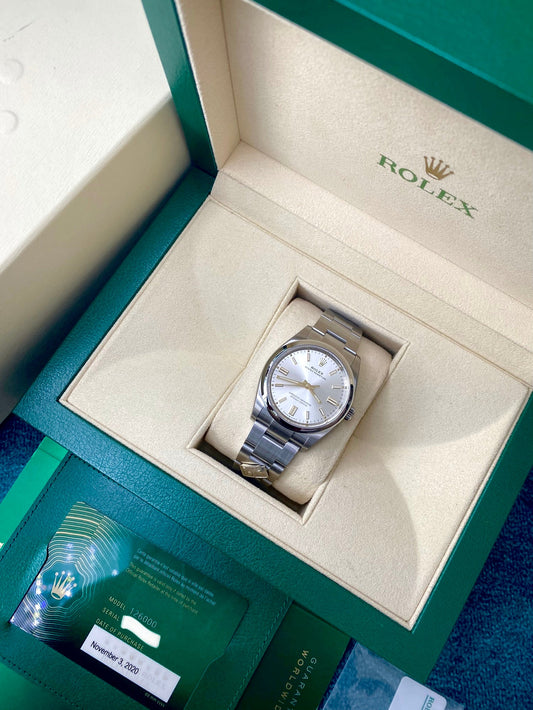 Rolex Oyster Perpetual Dominos Pizza 126000 - PM Vintage Watches - Rolexx