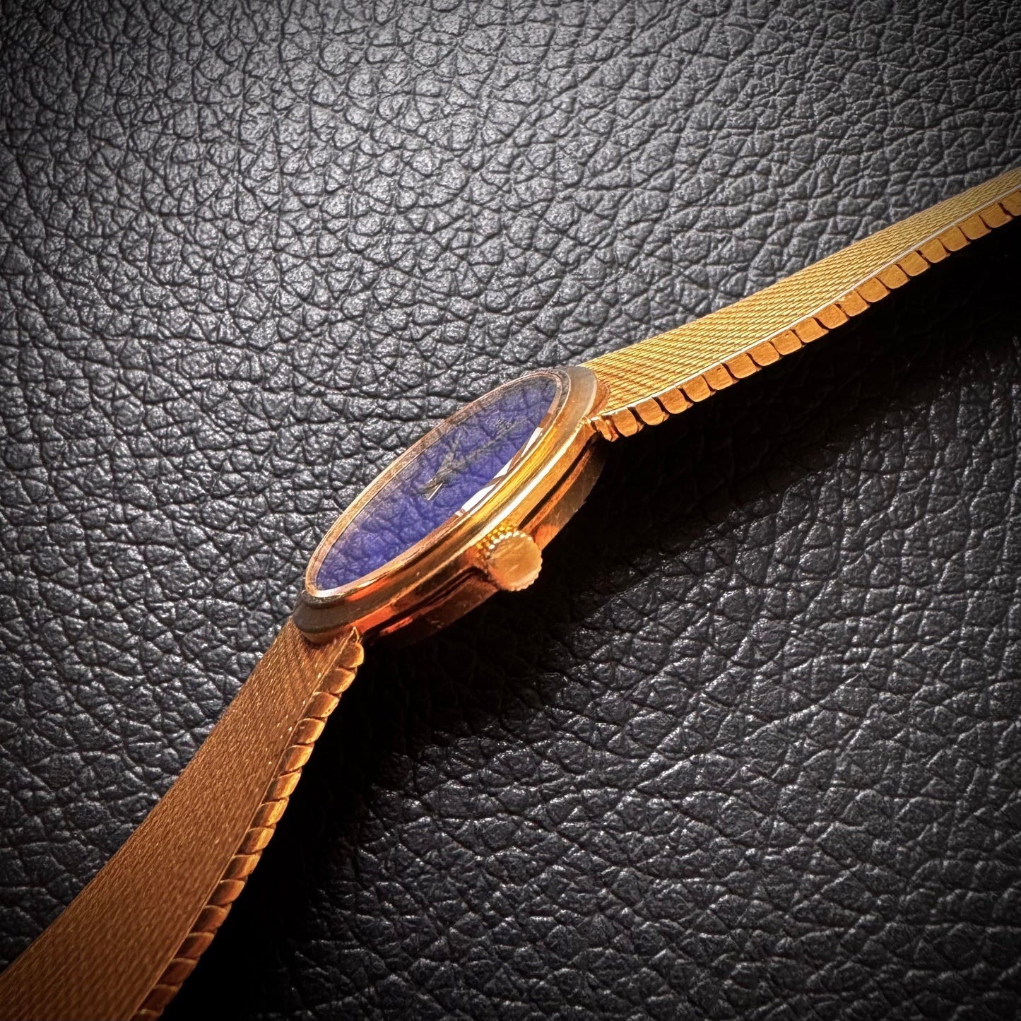 Ladies Piaget Vintage 18K Lapis Lazuli Dial - PM VINTAGE WATCHES - Piaget