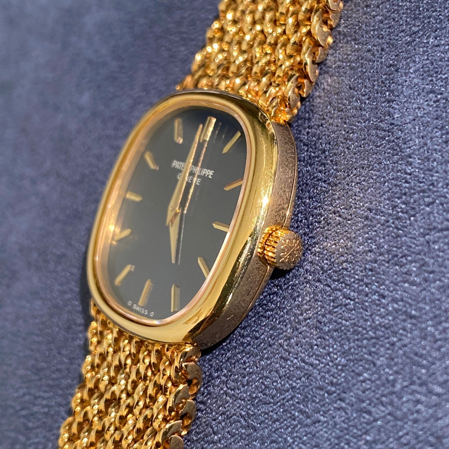 Patek Philippe Golden Ellipse 4223/4 Sigma Dial Manual Winding 18k YG - PM Vintage Watches - Patek Philippe