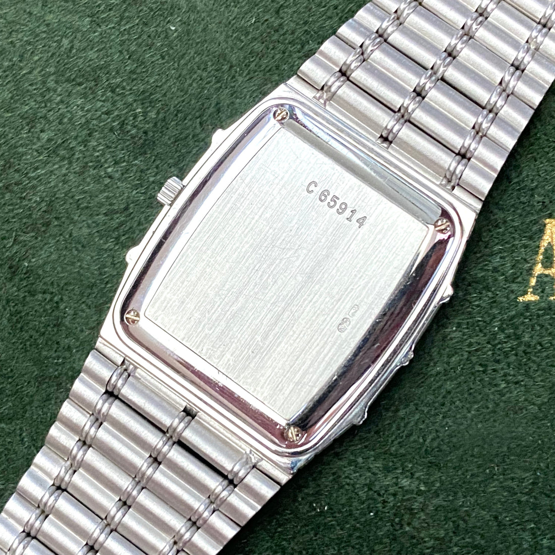 Audemars Piguet Bamboo AP Logo Dial 18K White Gold – PM VINTAGE WATCHES
