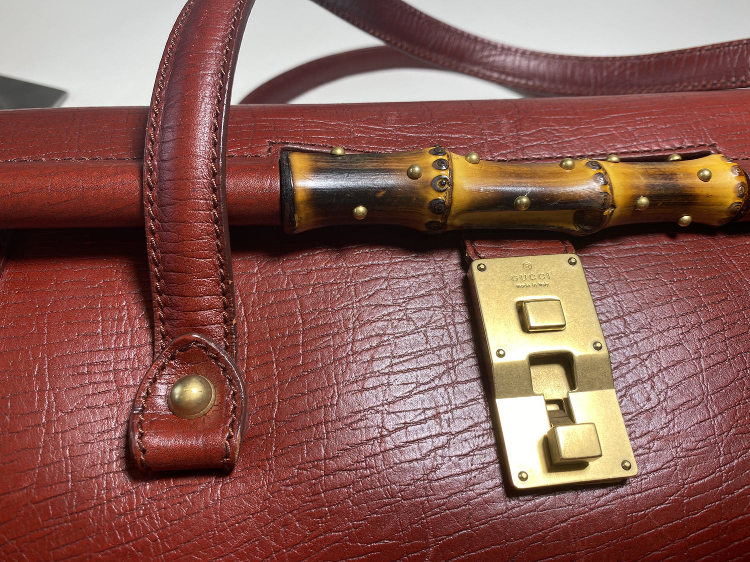 Gucci & Tom Ford Bamboo Bullet Shoulder bag - PM Vintage - Gucci