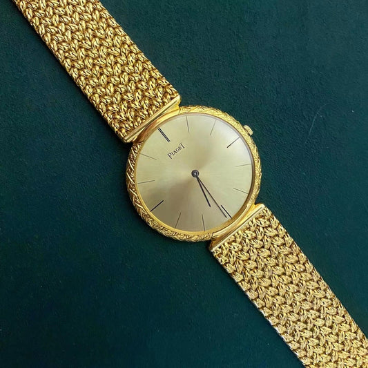 Piaget Vintage Gold Watch Unisex - PM Vintage Watches - Piaget