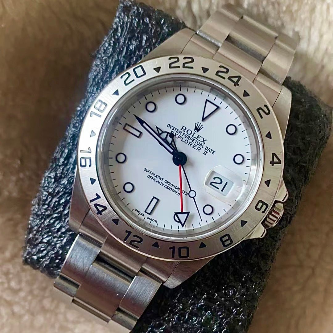 Rolex Explorer II 16570 Automatic Men's Watch - PM Vintage Watches - Rolex