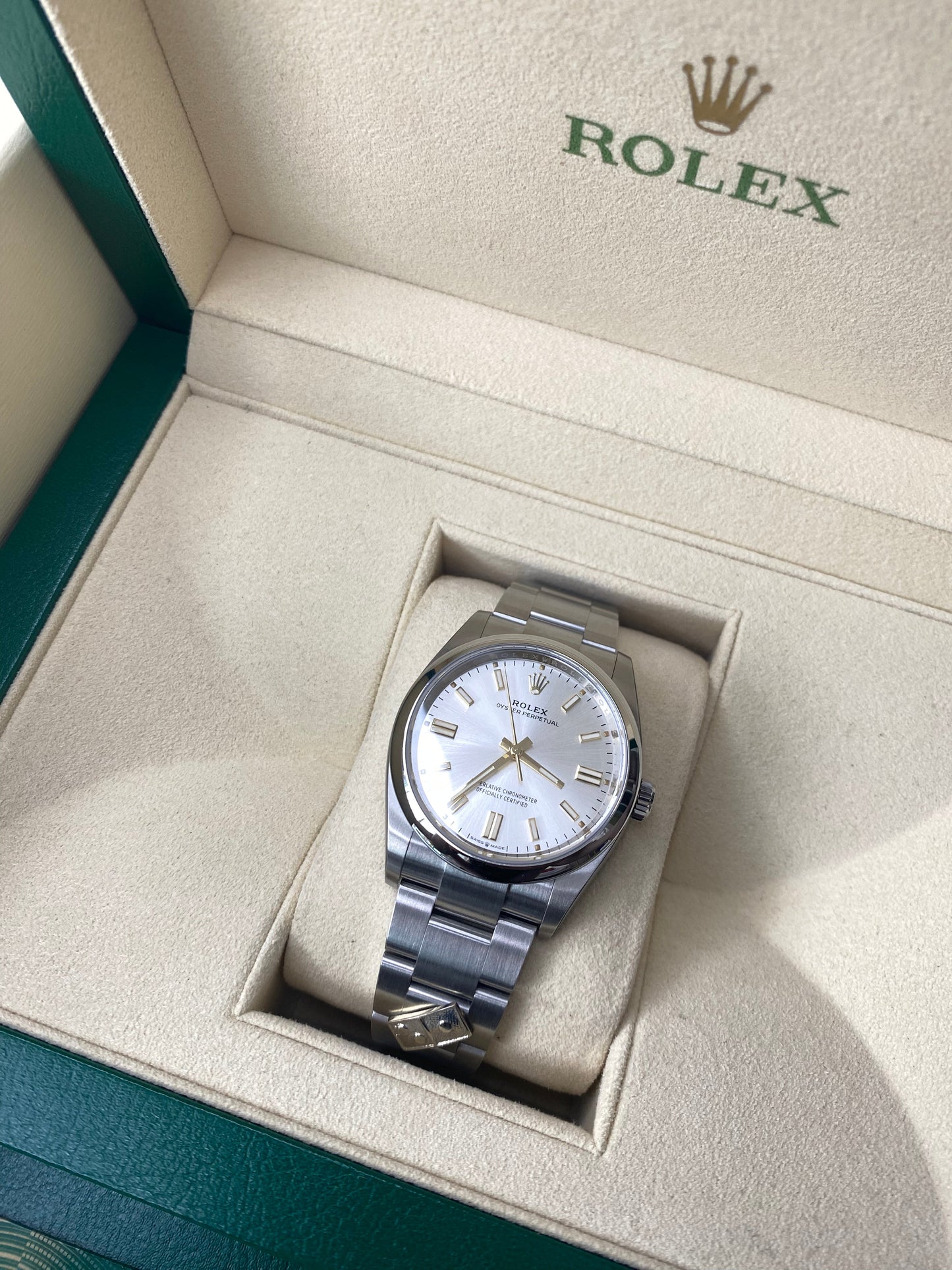 Rolex Oyster Perpetual Dominos Pizza 126000 - PM Vintage Watches - Rolexx