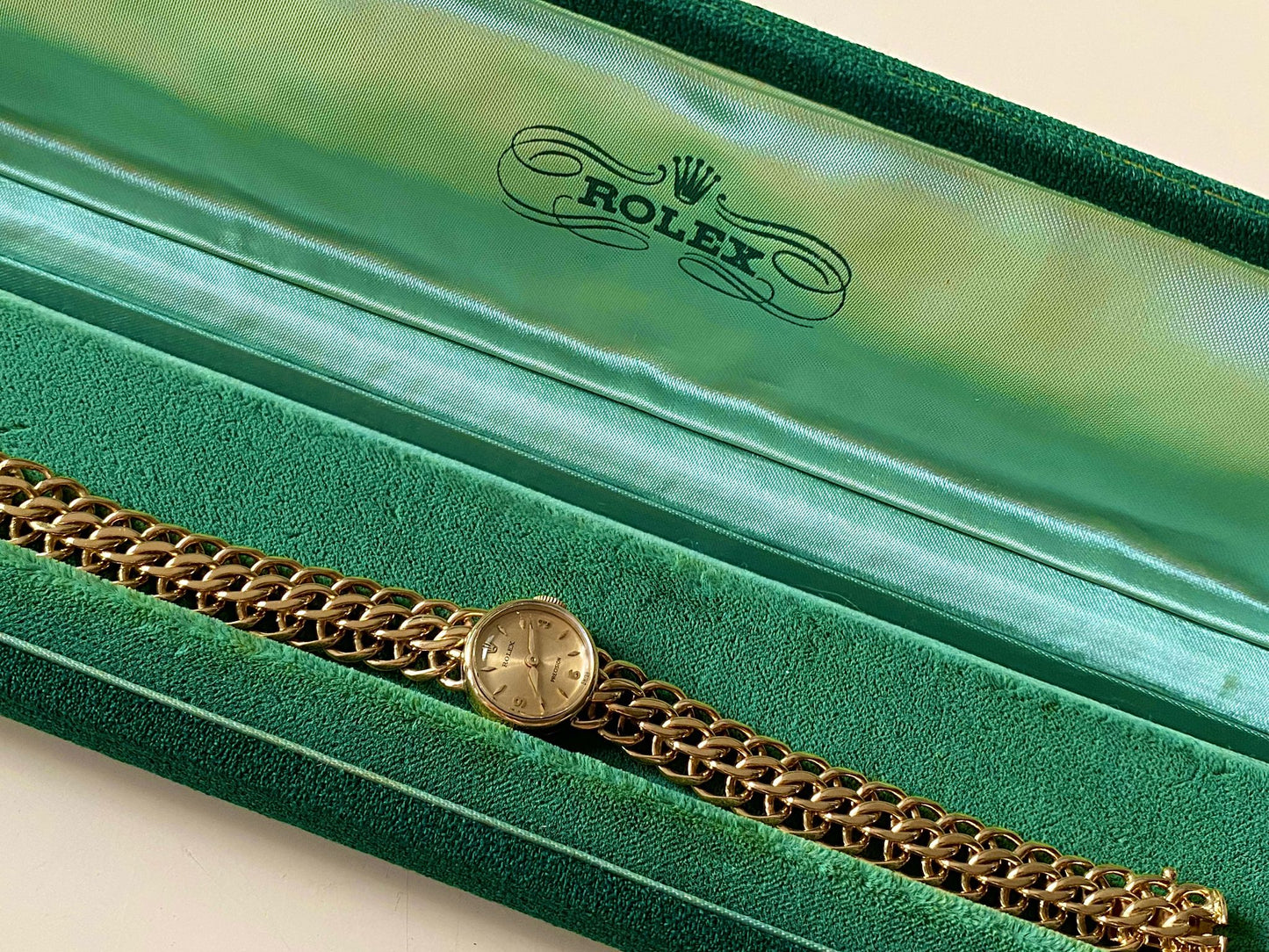 Rolex Precision Vintage Gold Watch - PM Vintage Watches - Rolex