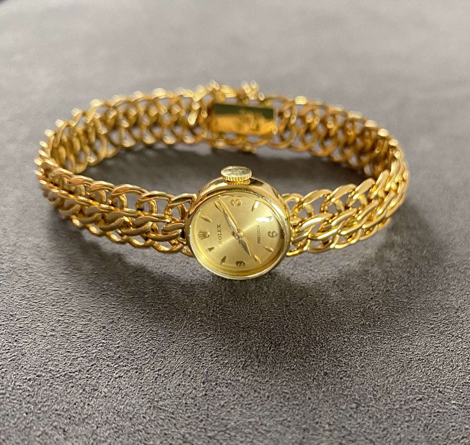 Rolex Precision Vintage Gold Watch - PM Vintage Watches - Rolex
