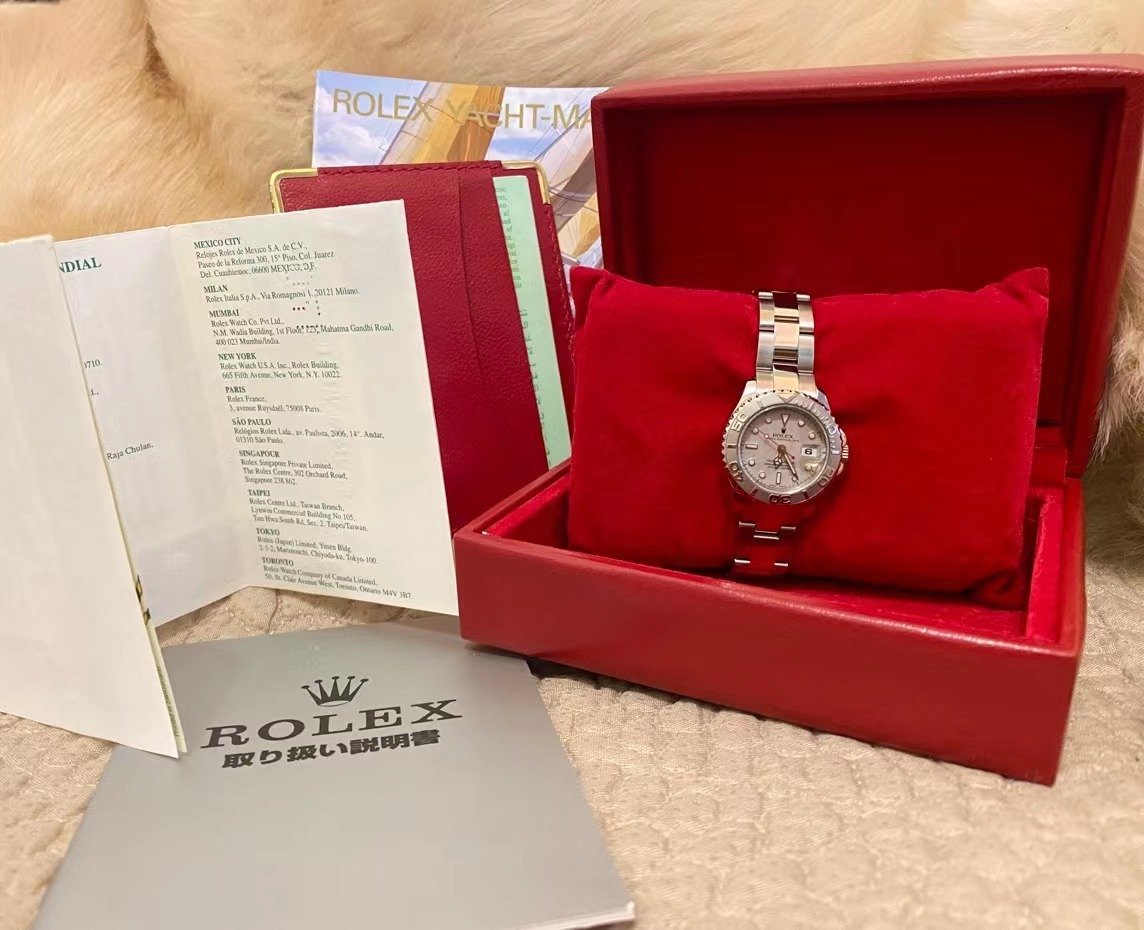 Rolex Yacht Master 169622 Ladies Watch Full set - PM Vintage Watches - Rolex
